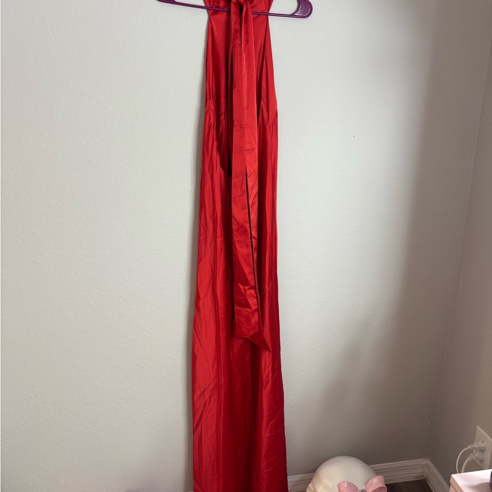 Show Me Your MuMu Lisa Maxi Dress - Vibrant Red - Picture 4 of 5